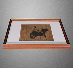 成华书画装裱配框服务案例